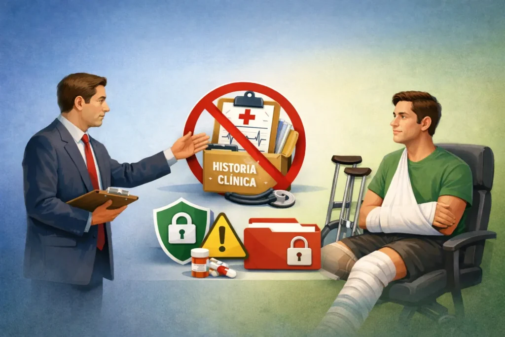 solicitar historia clínica es ilegal